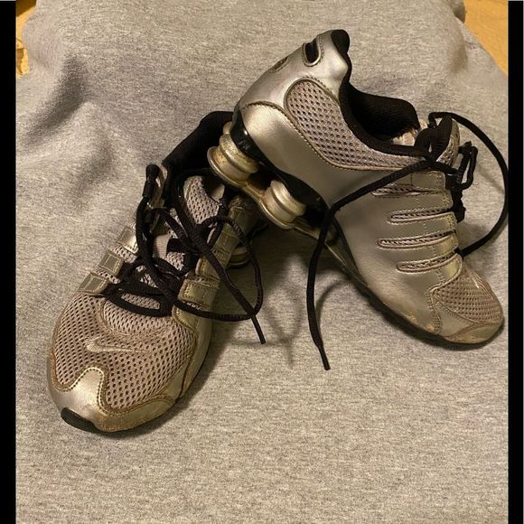 Nike Shoes - Nike black and silver athletic shoes 👟 4/$30 item